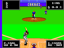 Reggie Jackson Baseball screenshot 4 for Sega Master System